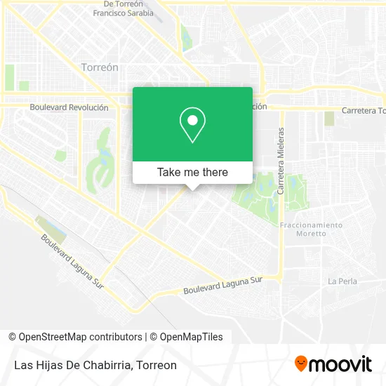 Las Hijas De Chabirria map