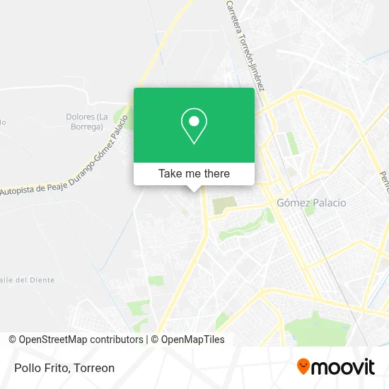 Pollo Frito map