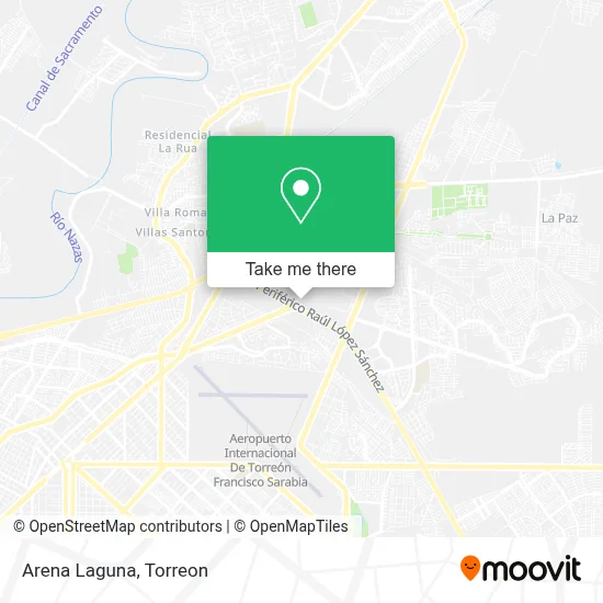 Arena Laguna map