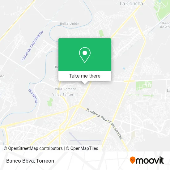 Banco Bbva map