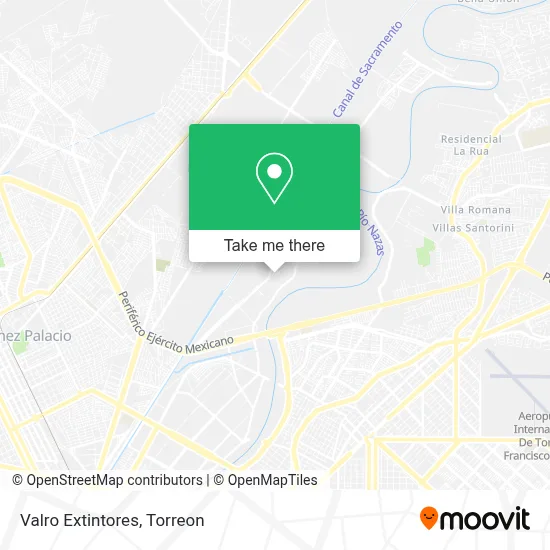Valro Extintores map