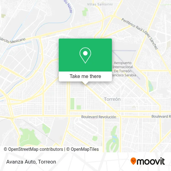 Avanza Auto map