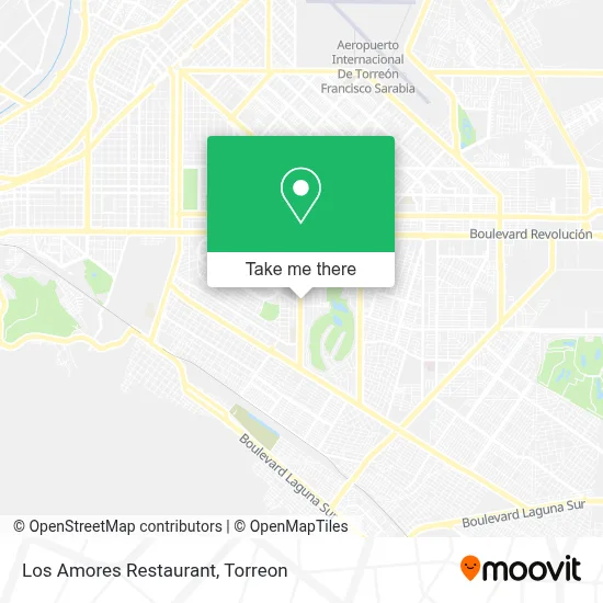 Los Amores Restaurant map