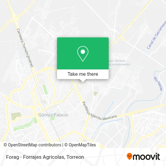 Forag - Forrajes Agricolas map