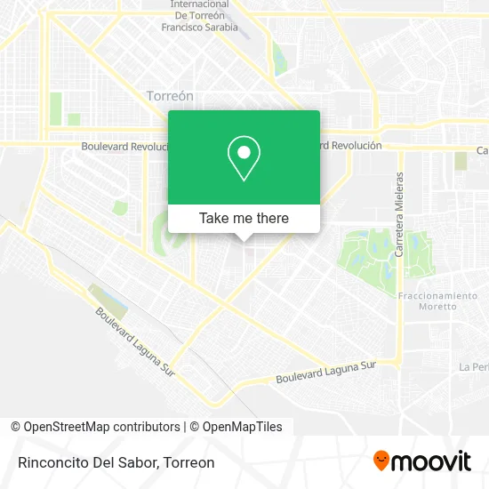 Rinconcito Del Sabor map