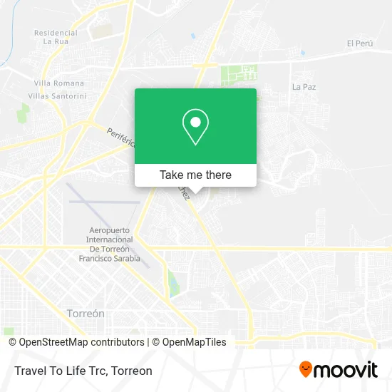Travel To Life Trc map