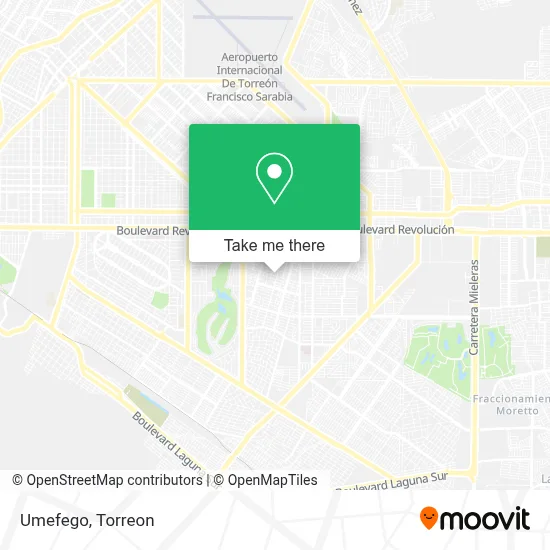 Umefego map