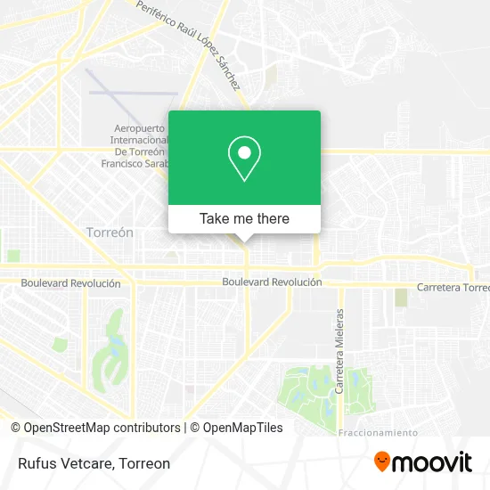 Rufus Vetcare map