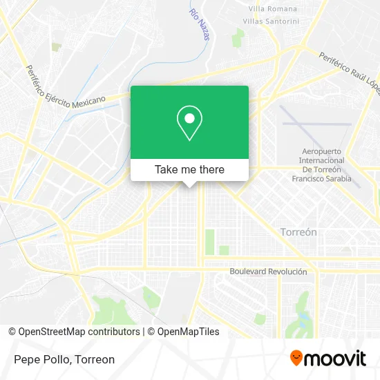 Pepe Pollo map