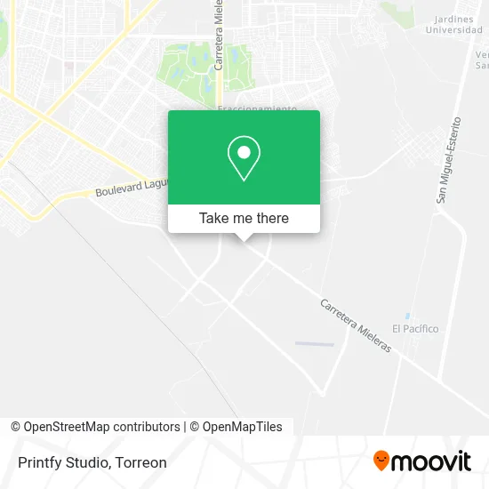 Printfy Studio map