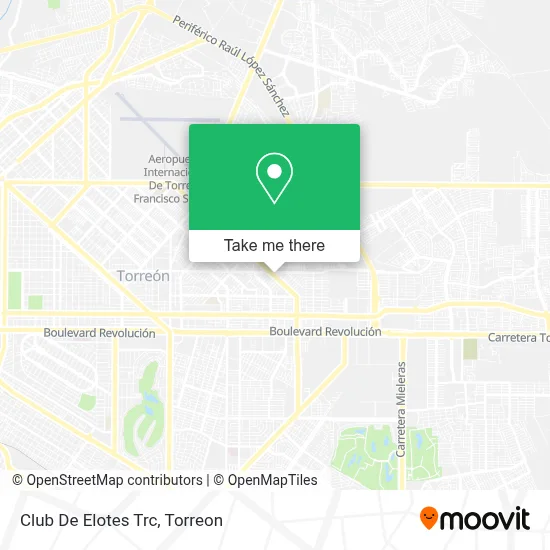 Club De Elotes Trc map