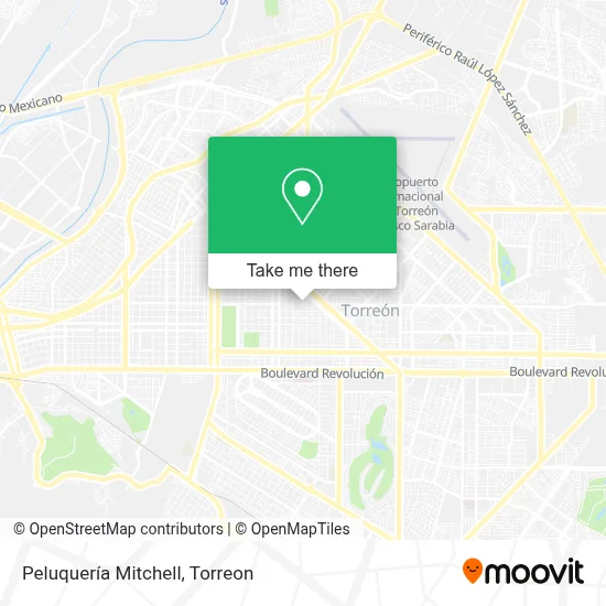 Peluquería Mitchell map