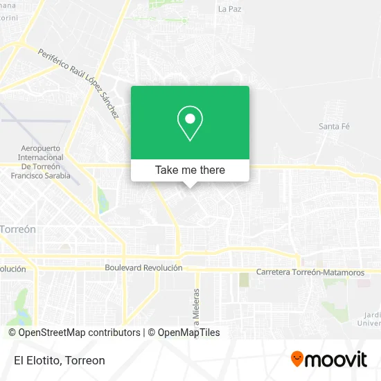 El Elotito map