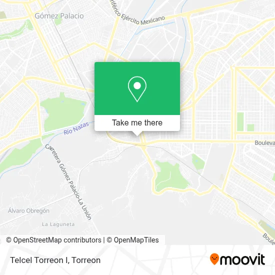 Telcel Torreon I map