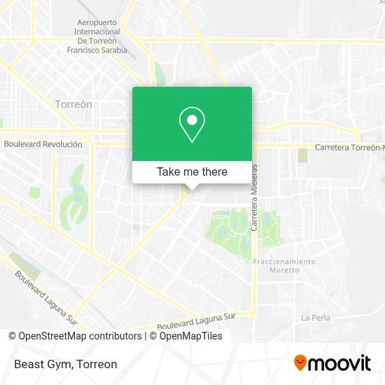 Beast Gym map
