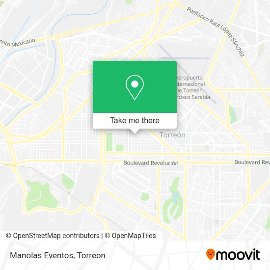 Manolas Eventos map