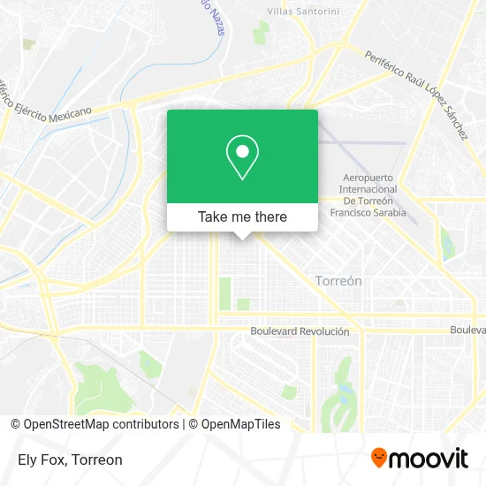 Ely Fox map