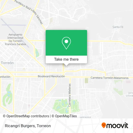 Ricangri Burgers map