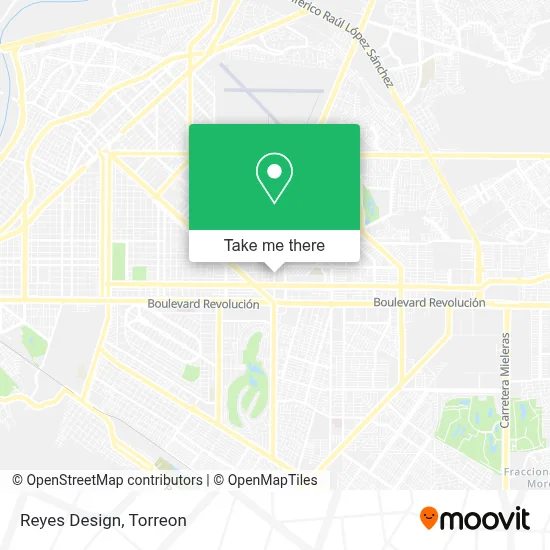 Reyes Design map