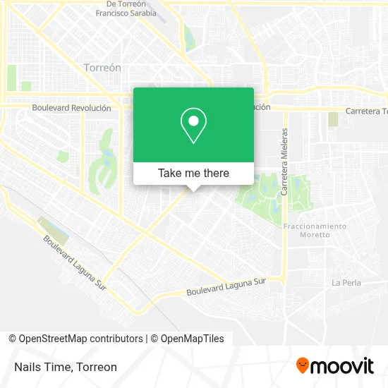 Nails Time map