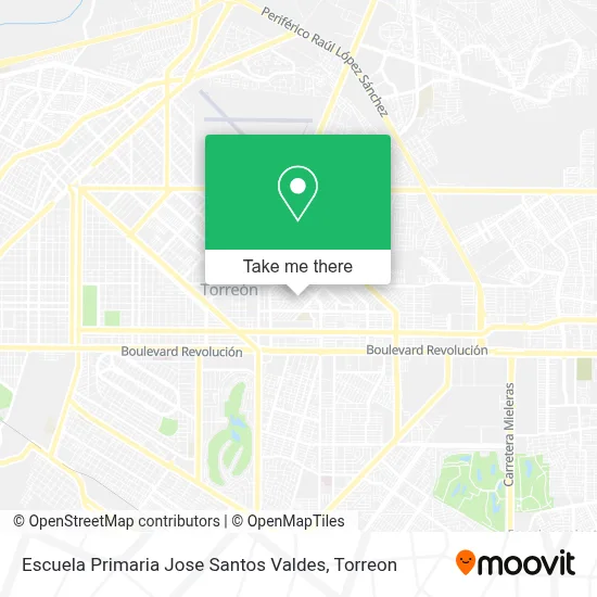 Escuela Primaria Jose Santos Valdes map