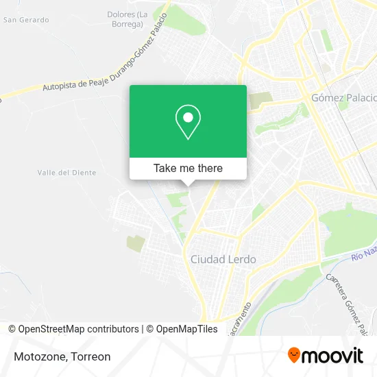 Motozone map