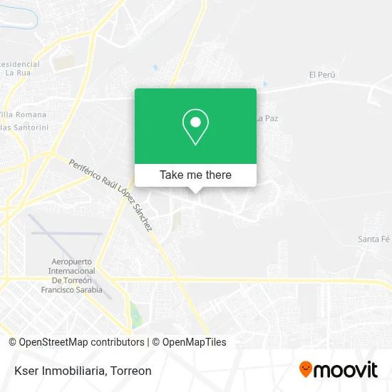 Kser Inmobiliaria map