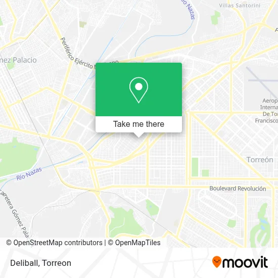 Deliball map