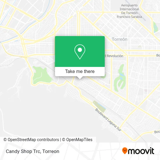 Candy Shop Trc map