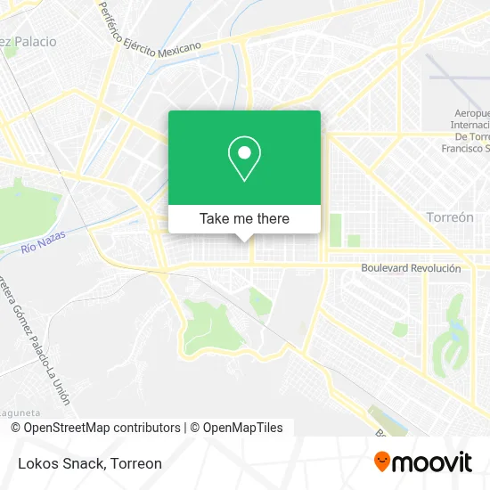 Lokos Snack map