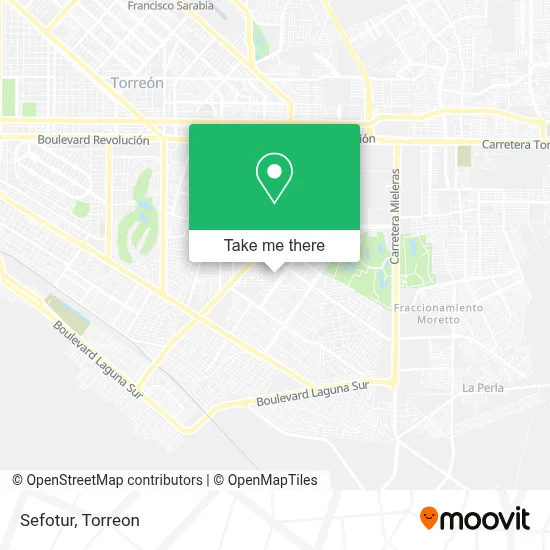 Sefotur map
