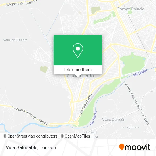 Vida Saludable map