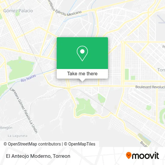 El Anteojo Moderno map
