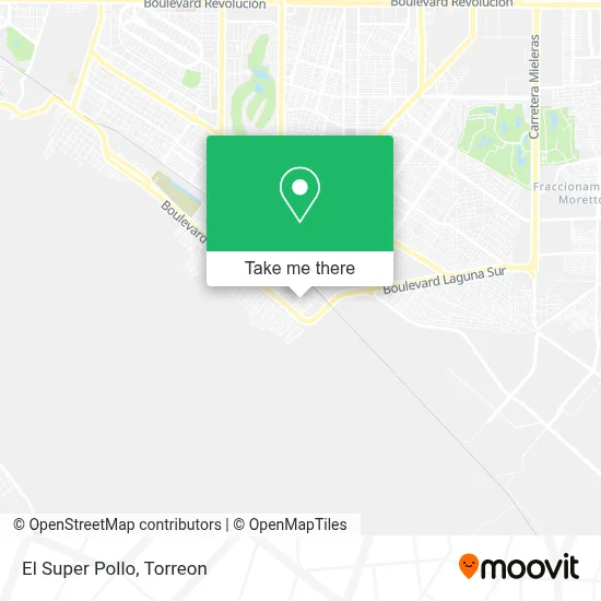 El Super Pollo map