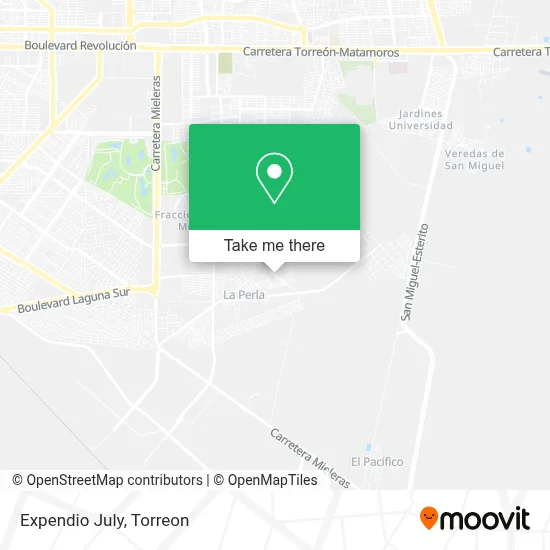Expendio July map
