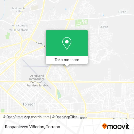 Raspanieves Viñedos map