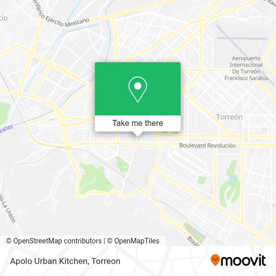 Apolo Urban Kitchen map