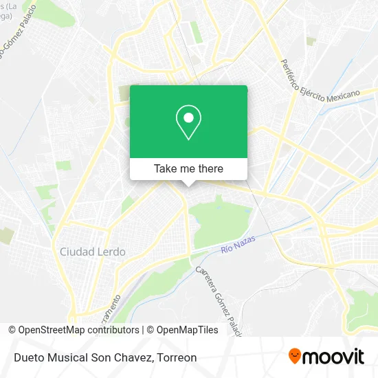 Dueto Musical Son Chavez map