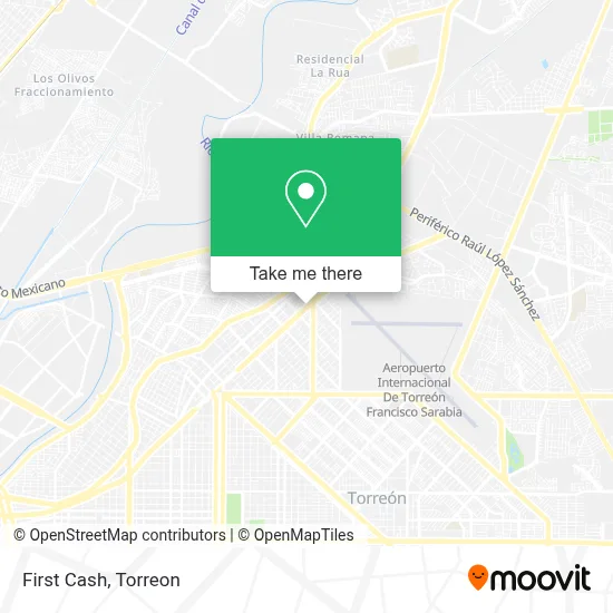 First Cash map