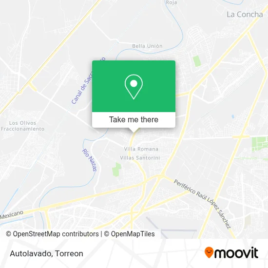 Autolavado map