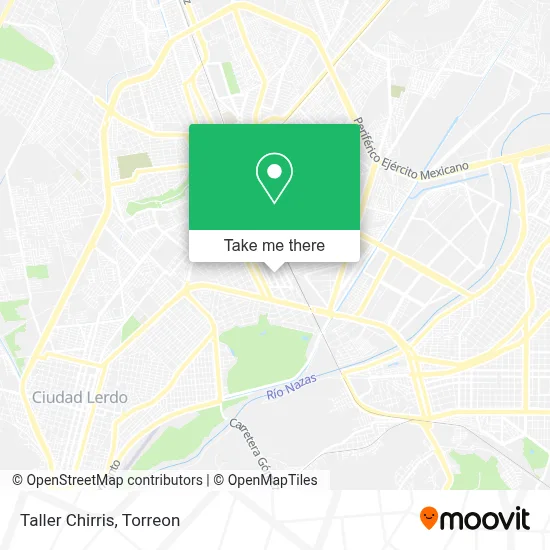 Taller Chirris map