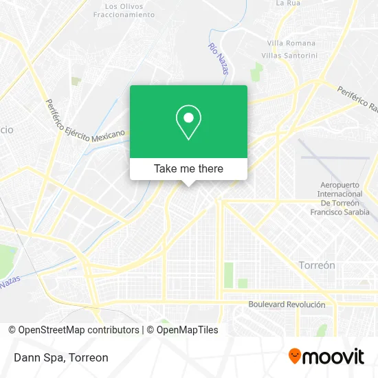 Dann Spa map