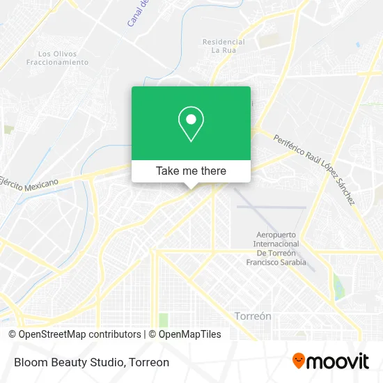 Bloom Beauty Studio map