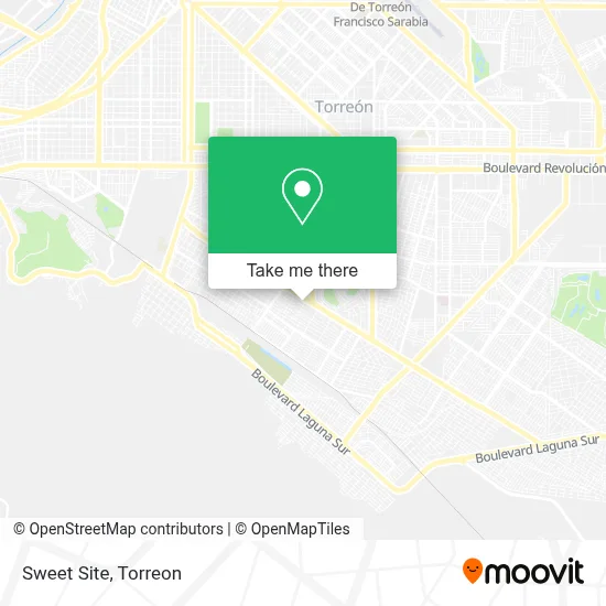 Sweet Site map