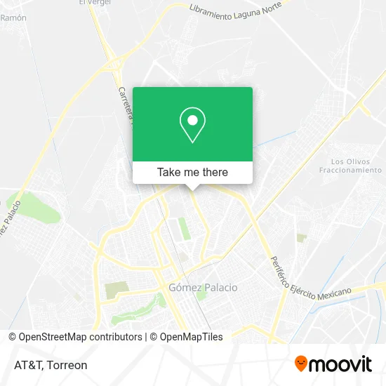At&T map