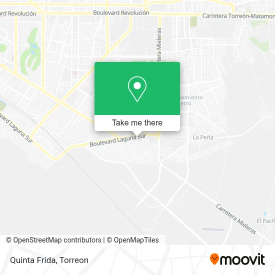 Quinta Frida map