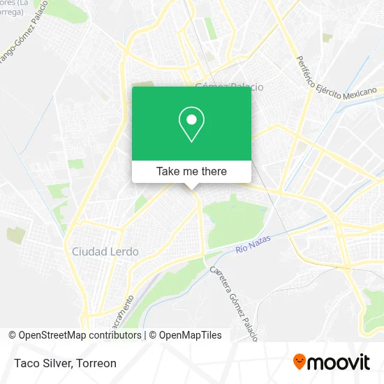 Taco Silver map