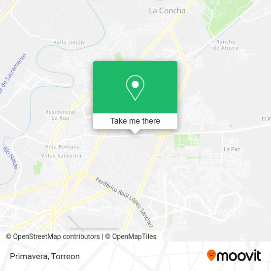 Primavera map