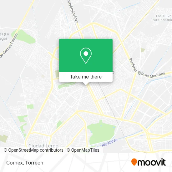 Comex map