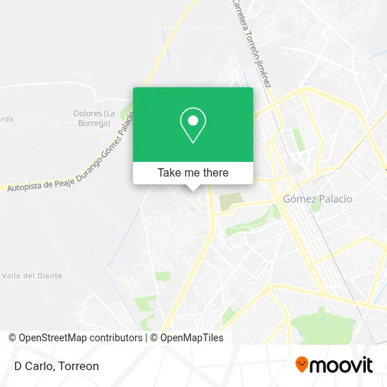 D Carlo map